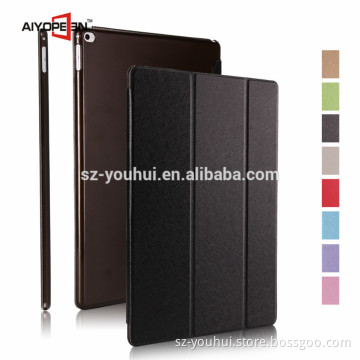 New arrival Luxury Silk Pattern Tablet Case for iPad Pro 12.9 inch smart cover connection case